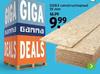 GAMMA OSB3 constructieplaat 15 mm aanbieding