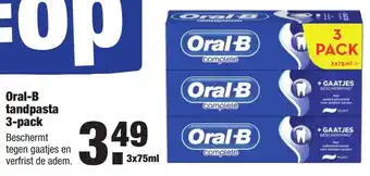 ALDI Oral-B tandpasta 3*75ml aanbieding