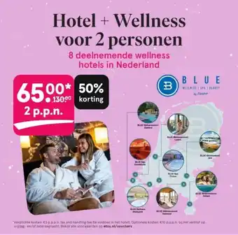Etos Hotel + Wellness voor 2 personen aanbieding