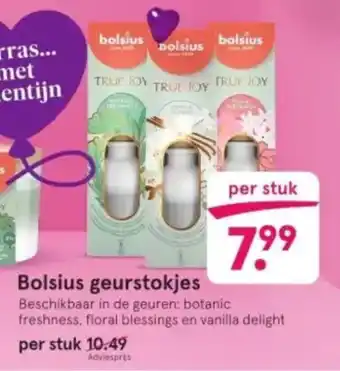 Etos Bolsius geurstokjes aanbieding