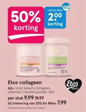 Etos Etos collageen aanbieding