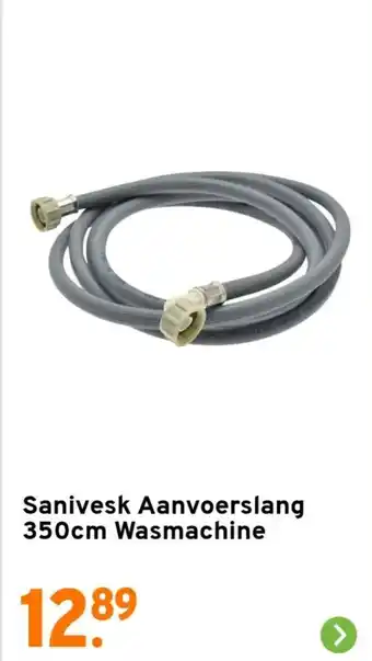 GAMMA Sanivesk Aanvoerslang 350cm Wasmachine aanbieding