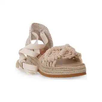 Spartoo Sandalen Frau FANCY MACRAME NATURAL aanbieding