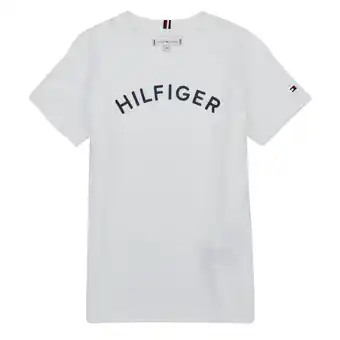 Spartoo T-shirt Korte Mouw Tommy Hilfiger U HILFIGER ARCHED TEE aanbieding