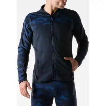 Spartoo Trainingsjack Code 22 Sportjas Urban Camo navy Code22 aanbieding