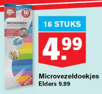 Hoogvliet Microvezeldoekjes aanbieding