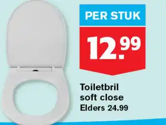 Hoogvliet Toiletbril soft close aanbieding