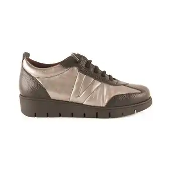 Spartoo Lage Sneakers Chamby Zapatillas Casual de Piel metalizada by aanbieding