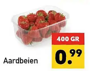 Tanger Markt Aardbeien 400 gr aanbieding