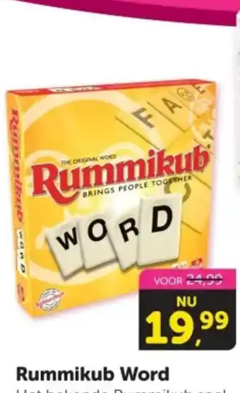 Boekenvoordeel Rummikub Word aanbieding