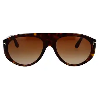 Spartoo Zonnebril Tom Ford Occhiali da Sole Rex FT1001/S 52F aanbieding