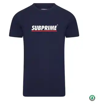 Spartoo T-shirt Korte Mouw Subprime Shirt Stripe Navy aanbieding