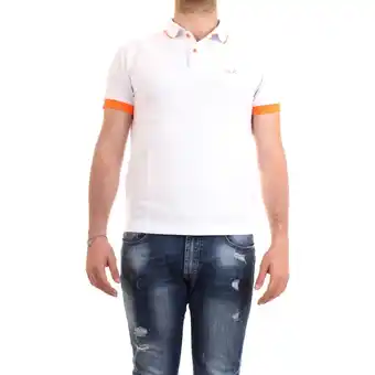 Spartoo Polo Shirt Korte Mouw Sun68 A30114 aanbieding