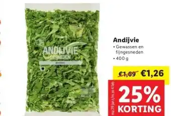 Lidl Andijvie aanbieding