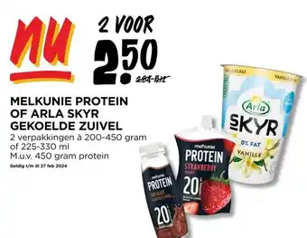 Jumbo MELKUNIE PROTEIN aanbieding