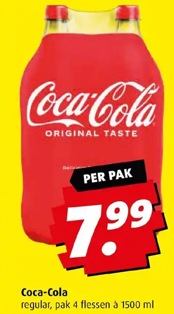 Boni Coca-Cola regular 1500 ml aanbieding