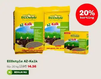 Welkoop ECOstyle AZ-Kalk aanbieding