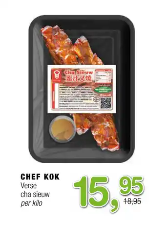 Amazing Oriëntal Chef kok verse cha sieuw aanbieding