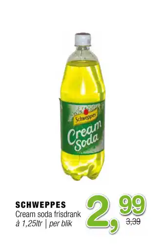 Amazing Oriëntal Schweppes Cream soda frisdrank aanbieding