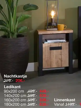 Budget Home Store Nachtkastje aanbieding