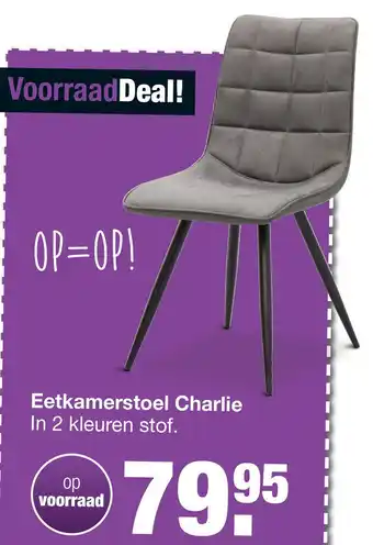 Budget Home Store Eetkamerstoel Charlie aanbieding