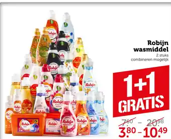 Coop Robijn wasmiddel aanbieding