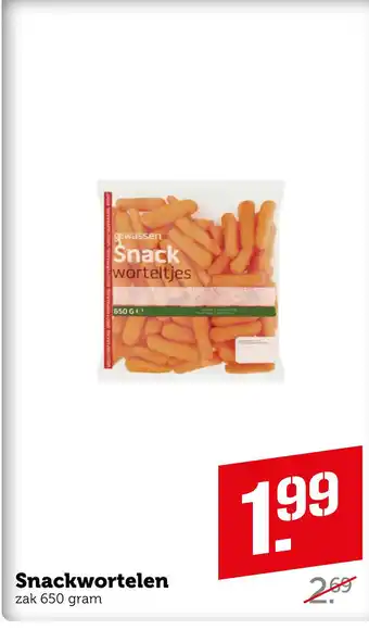 Coop Snackwortelen aanbieding