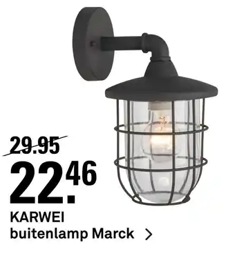 Karwei Karwei buitenlamp Marck aanbieding