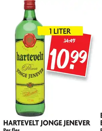 Dekamarkt HARTEVELT JONGE JENEVER aanbieding