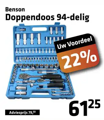 De voordeelmarkt Benson Doppendoos 94-delig aanbieding