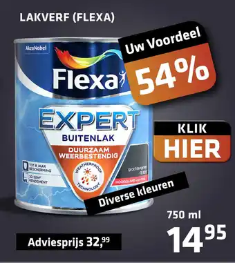 De voordeelmarkt Lakverf (Flexa) aanbieding