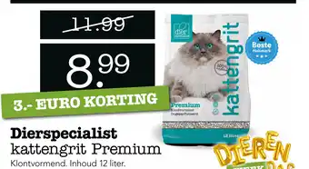 Dierspecialist Dierspecialist kattengrit Premium aanbieding