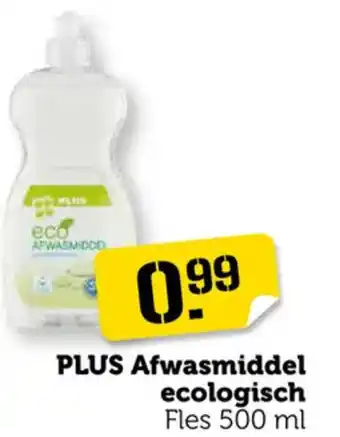 Coop Afwasmiddel ecologisch 500 ml aanbieding