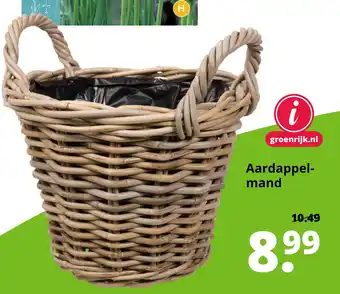 GroenRijk Aardappelmand aanbieding