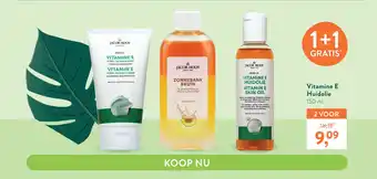 Holland & Barrett Jacob Hooy Vitamine E Huidolie 150 ml aanbieding