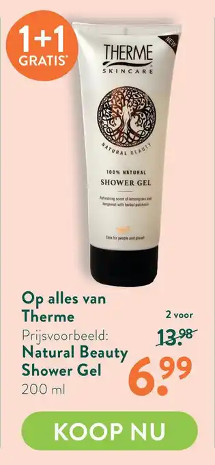 Holland & Barrett Op alles van Therme aanbieding