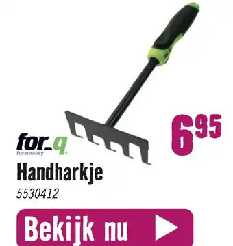 Hornbach .q Handharkje for for.quality aanbieding