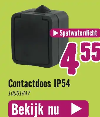 Hornbach Contactdoos IP54 aanbieding