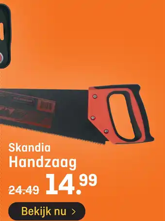 Hubo Skandia Handzaag aanbieding