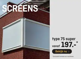 Hubo SCRÉENS aanbieding