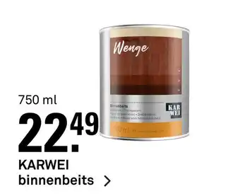 Karwei KARWEI binnenbeits aanbieding