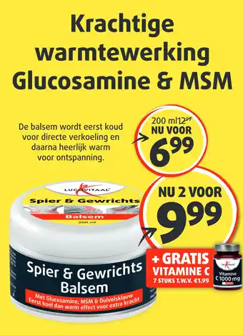 Lucovitaal Glucosamine & MSM aanbieding