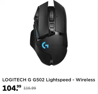 MediaMarkt LOGITECH G G502 Lightspeed - Wireless aanbieding