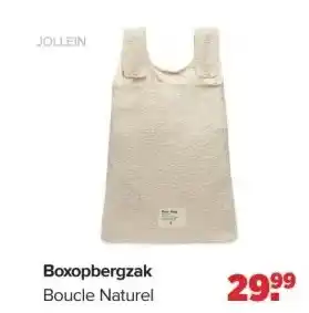 Baby-Dump Boxopbergzak aanbieding