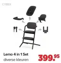 Baby-Dump Lemo 4 in 1 Set aanbieding