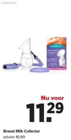 Baby-Dump Breast Milk Collector aanbieding