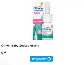 Plein.nl Otrivin Baby Zoutoplossing aanbieding