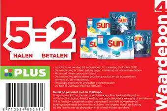 PLUS Sun aanbieding