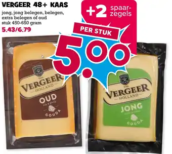 Boon`s Markt VERGEER 48+ KAAS aanbieding