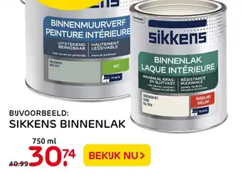 Praxis Sikkens Binnenlak aanbieding